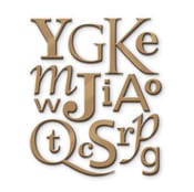 bronze-flat-letter-styles