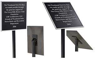 Cast Plaques Product Specifications, Mounting, and Installation