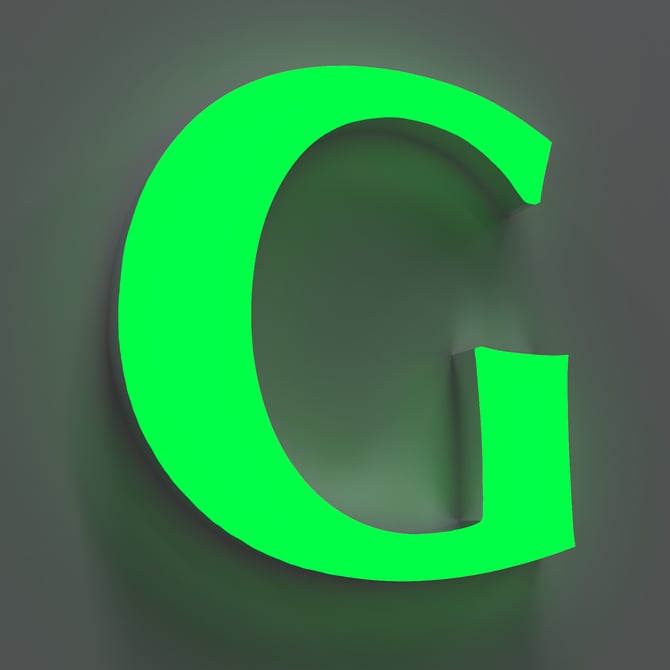 TrimlessFaceLitAlum_Green.161