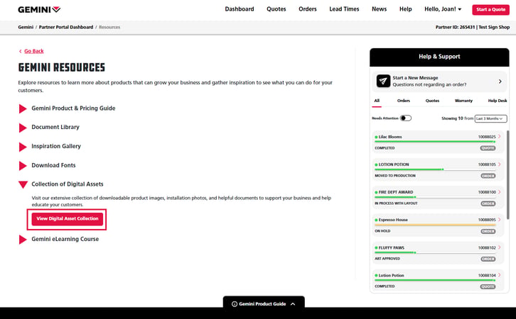 How to Download Digital Assets