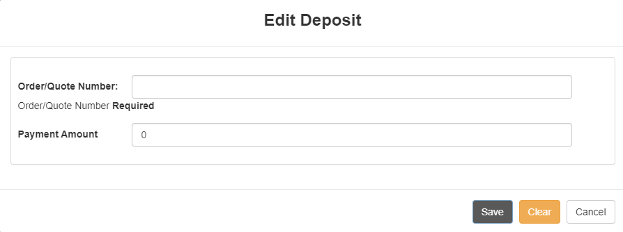 How to Make a Deposit in the Online Payment Portal