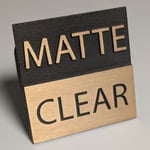 matte clearcoat