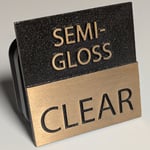 semi gloss clearcoat